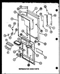 Diagram for 04 - Ref Door Parts