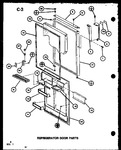 Diagram for 01 - Ref Door Parts
