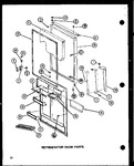 Diagram for 05 - Ref Door Parts