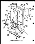 Diagram for 04 - Ref Door Parts