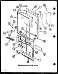 Diagram for 04 - Ref Door Parts