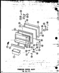 Diagram for 03 - Fz Door Assy 18 Cu.ft.