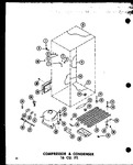 Diagram for 02 - Compressor & Condenser 16 Cu. Ft.