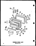 Diagram for 04 - Fz Door Assy 20 Cu. Ft.