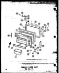 Diagram for 04 - Fz Door Assy 20 Cu. Ft.