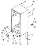 Diagram for 02 - Cabinet Bottom & Back