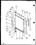 Diagram for 13 - Ref Door And Trim Parts