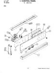 Diagram for 08 - Control Panel-lower Oven