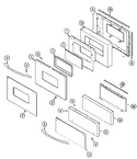 Diagram for 02 - Door (upper & Lower)