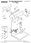 Diagram for 01 - Top And Console Parts