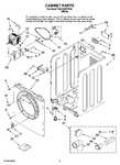 Diagram for 02 - Cabinet Parts