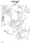 Diagram for 02 - Cabinet Parts