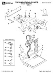 Diagram for 01 - Top And Console Parts