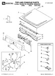 Diagram for 01 - Top And Console Parts