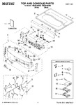 Diagram for 01 - Top And Console Parts