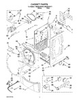 Diagram for 02 - Cabinet Parts