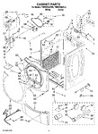 Diagram for 02 - Cabinet Parts