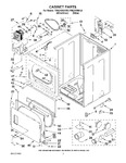 Diagram for 02 - Cabinet Parts