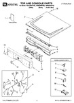 Diagram for 01 - Top And Console Parts