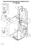 Diagram for 05 - Dryer Support And Washer Harness Parts