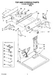 Diagram for 02 - Top And Console Parts