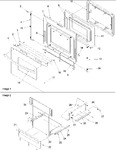 Diagram for 04 - Oven Door And Storage Drawer