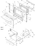 Diagram for 04 - Oven Door And Storage Drawer