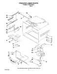 Diagram for 02 - Freezer Liner Parts