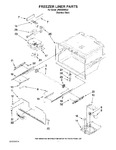 Diagram for 06 - Freezer Liner Parts