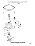 Diagram for 04 - Gearcase, Motor And Pump Parts