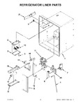 Diagram for 02 - Refrigerator Liner Parts