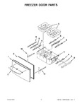 Diagram for 08 - Freezer Door Parts