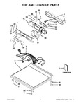 Diagram for 01 - Top And Console Parts