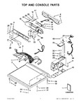 Diagram for 01 - Top And Console Parts