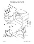 Diagram for 02 - Freezer Liner Parts