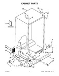 Diagram for 01 - Cabinet Parts