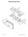 Diagram for 08 - Freezer Door Parts