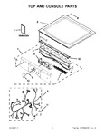 Diagram for 01 - Top And Console Parts