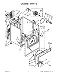 Diagram for 02 - Cabinet Parts