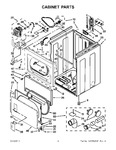 Diagram for 02 - Cabinet Parts