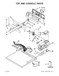 Diagram for 01 - Top And Console Parts