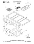 Diagram for 01 - Cooktop Parts