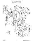 Diagram for 01 - Cabinet Parts