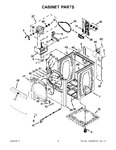 Diagram for 02 - Cabinet Parts