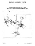 Diagram for 04 - Burner Assembly Parts