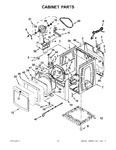 Diagram for 02 - Cabinet Parts