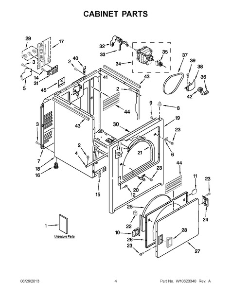 Maytag Medc300bw0 Parts List 