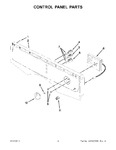 Diagram for 02 - Control Panel Parts