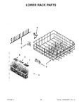 Diagram for 10 - Lower Rack Parts