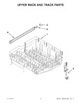 Diagram for 09 - Upper Rack And Track Parts